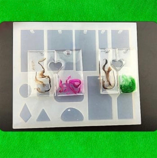 13 Cavity Pendant & Keychain Mould