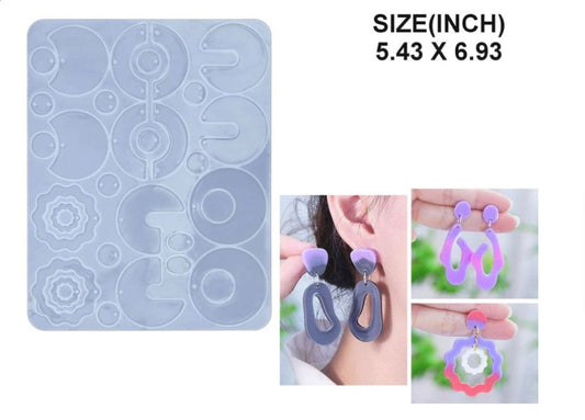 Earring Keychain & Pendant Mould