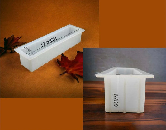 12 X 2.5” Rectangle Deep Casting & Soap Mould