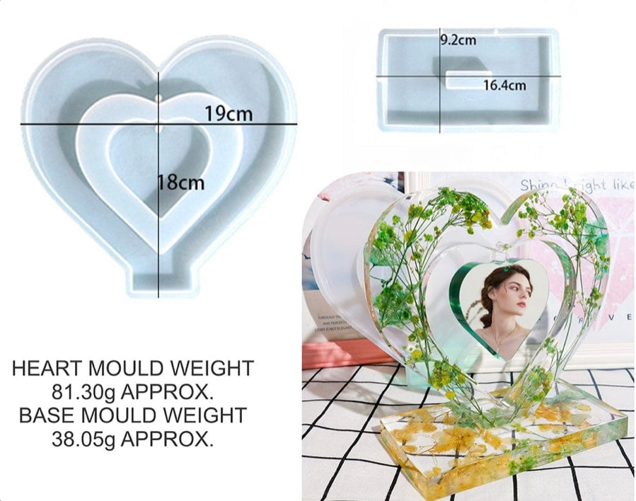 Small Love Hanging Photo Frame Mould