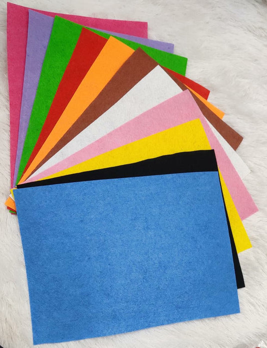 Multi colour Felt Sheets