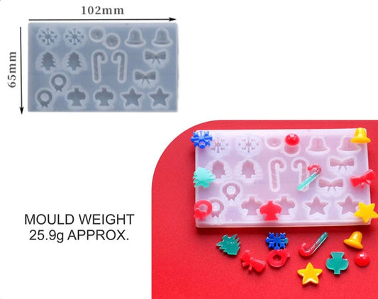 18 Cavity Christmas Accessory Mould