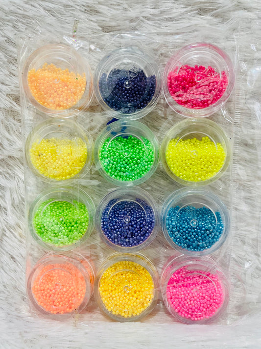12 in 1 Multi Colour Tiny Beads
