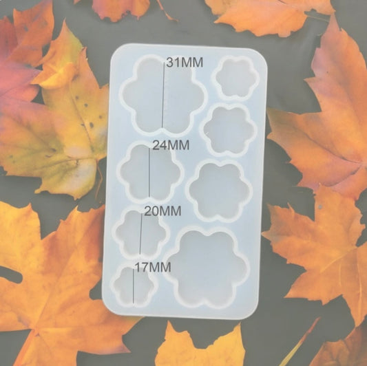 8 Cavity Flower Rakhi, Bracelet & Pendant Mould