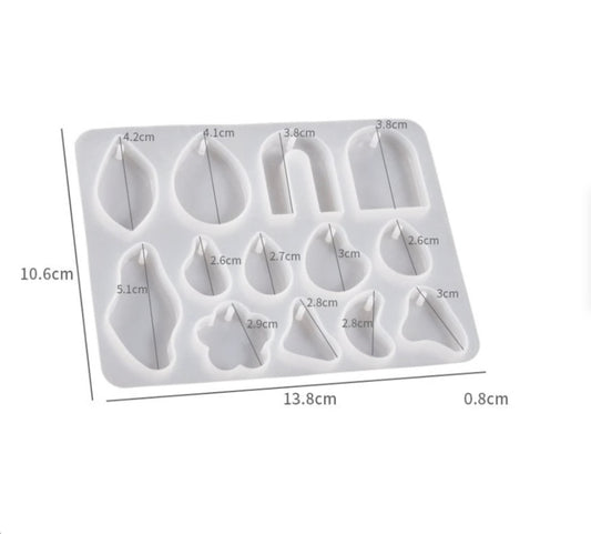 13 Cavity Jwellery & Pendant Mould