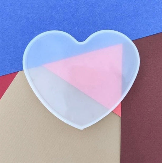 3” Heart Coaster Mould