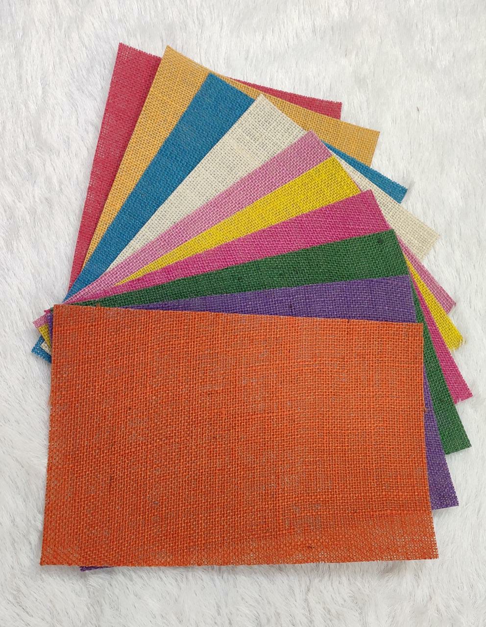 Multi colour Jute Sheets