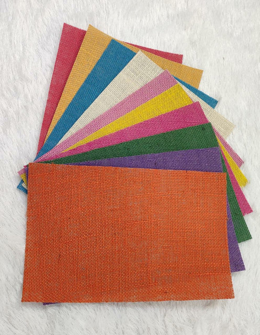 Multi colour Jute Sheets