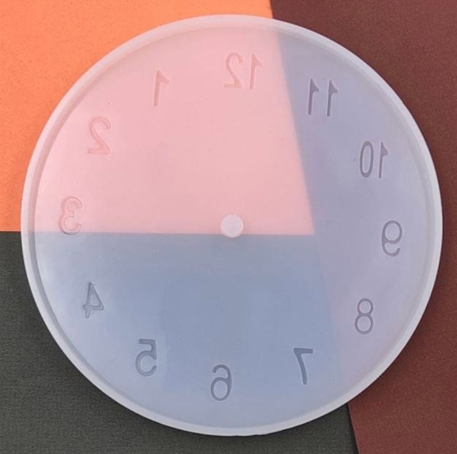 6” Number Clock Dial Mould
