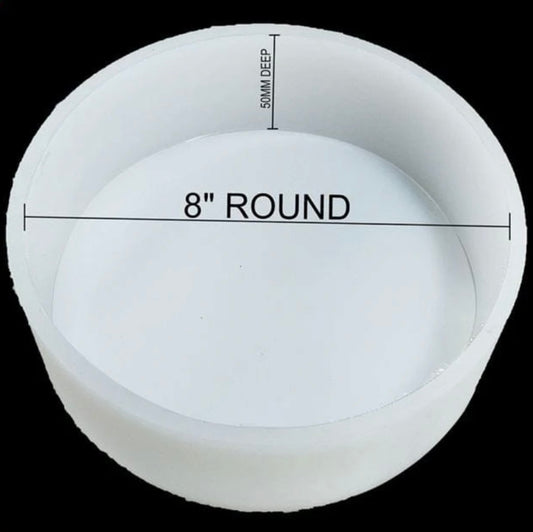 8” Round 50 Mm Deep Casting Mould