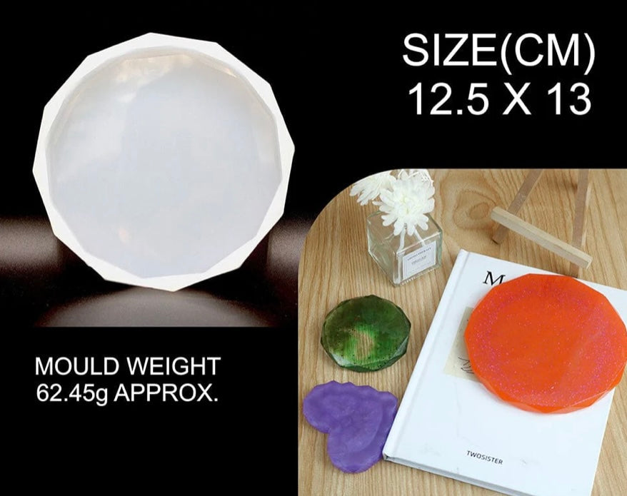 5” Octagon Coaster Mould