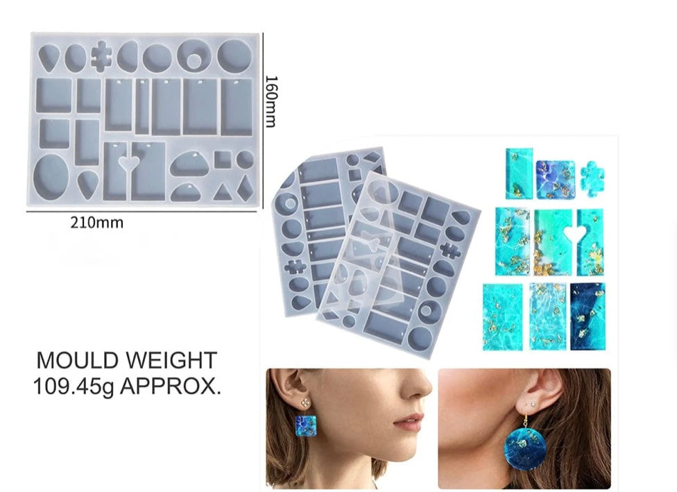 26 Cavity Jwellery & Pendant Mould