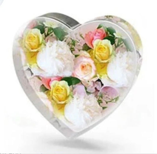 8” Heart 50Mm Deep Casting Mould