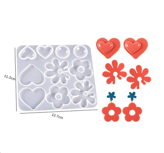 10 Cavity Keychain & Pendant Mould