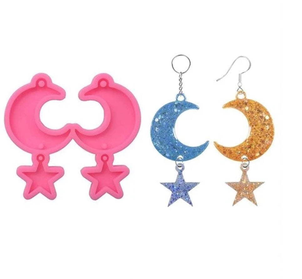 Moon & Star Earring Mould