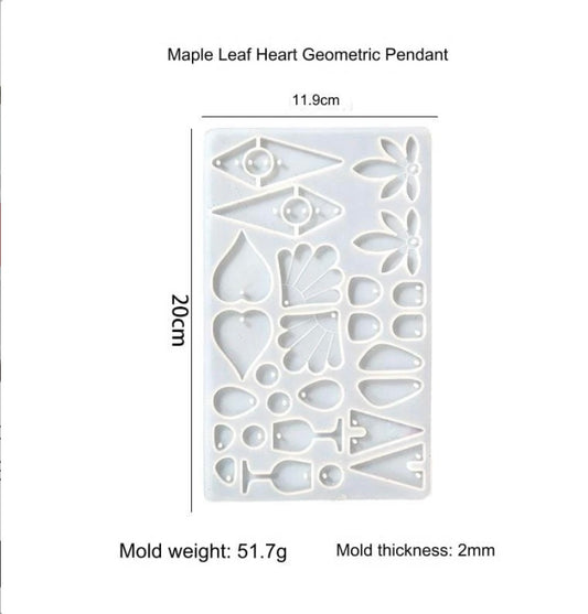 30 Cavity Jwellery & Keychain Mould