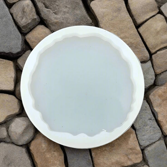 2” Round Agate Coaster & Keychain Pendant Mold