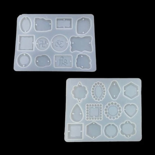 2 In 1 Rakhi & Bracelet Mould Set Om & Swastik