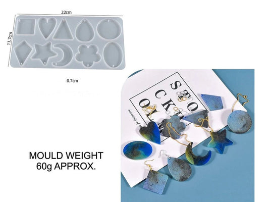10 Cavity Pendant & Jwellery Mould