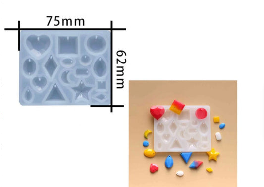 16 Cavity Jwellery & Keychain Mould