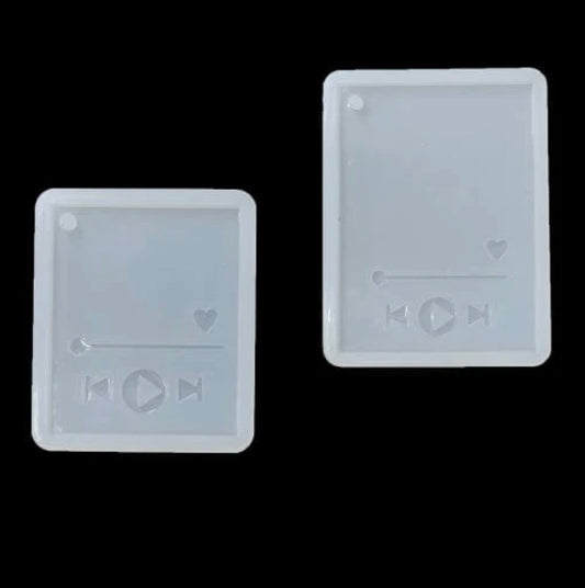2 In 1 Spotify Keychain Mould