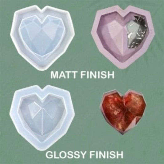 Small Tea Light Candle & 2 In 1 Heart Mould