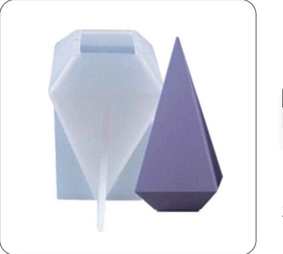 Medium Square Cone Ring Holder & Candle Mould