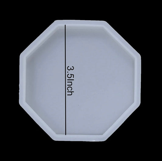 3.5” Hexagon Coaster Mould