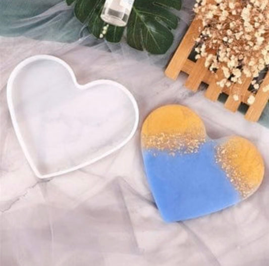 19x16 Heart Tray & Coaster