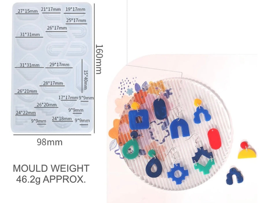Striped Earring Mould