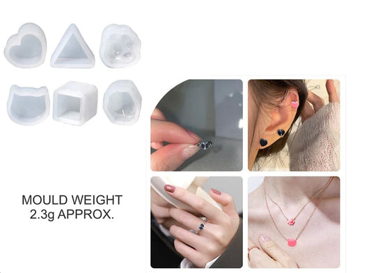 6 In 1 Mini Ear Studs Mould