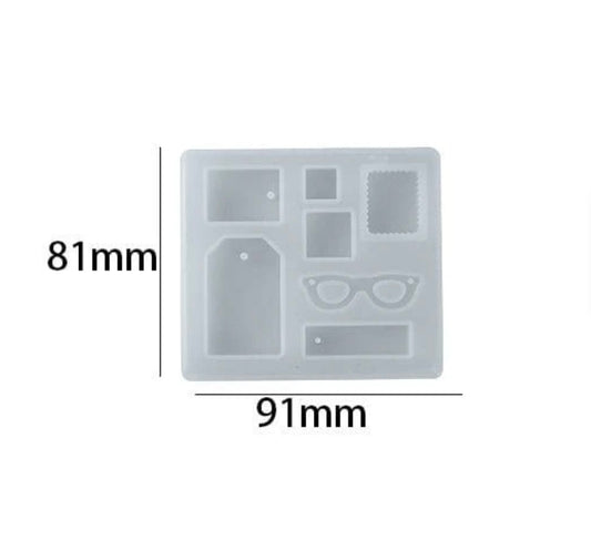 7 Cavity Jwellery & Keychain Mould