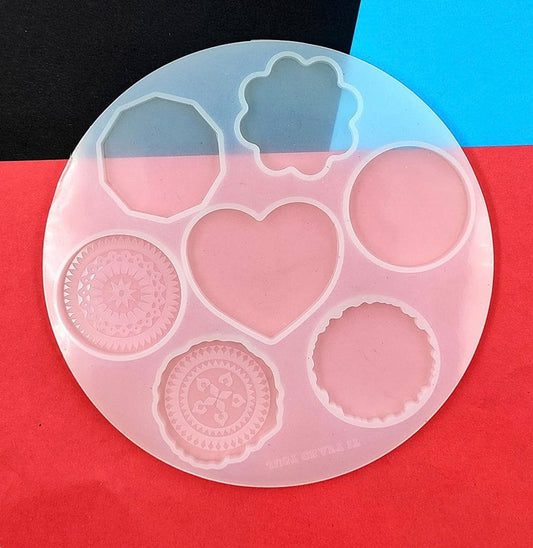7 Cavity Pop Socket, Pendant & Keychain Mould