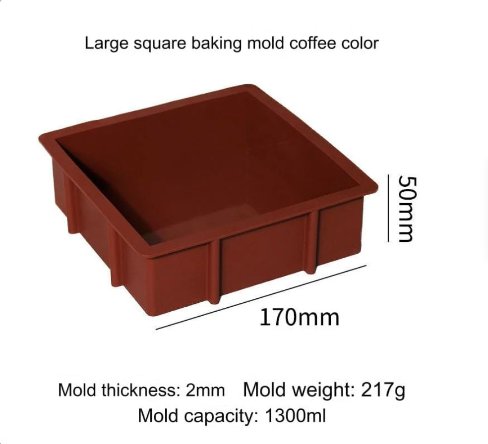 7” Square Deep Casting Mould