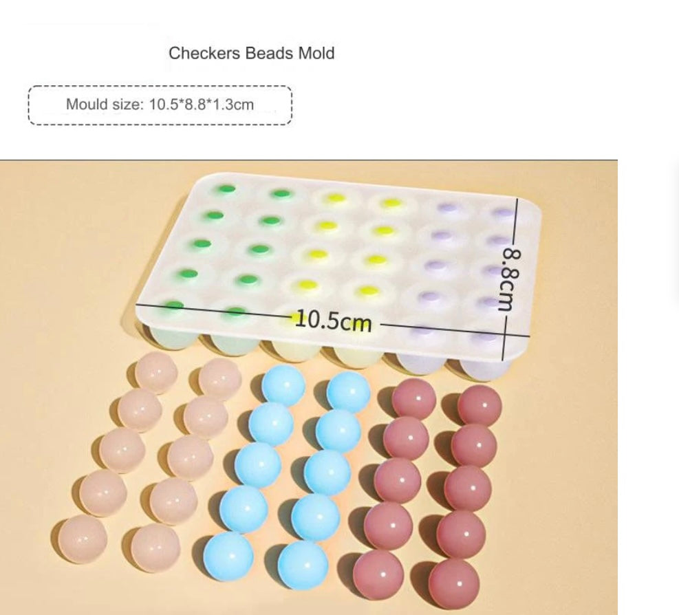30 Cavity Beads Mould