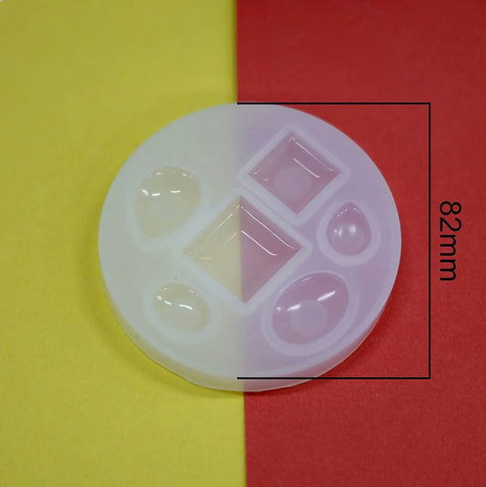 6 Cavity Stone Jwellery Mould