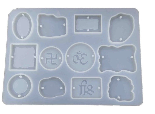 12 Cavity Om Rakhi & Bracelet Jwellery Mould