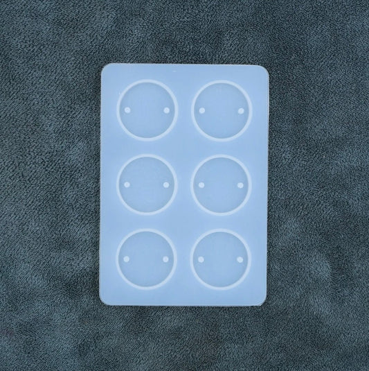 6 Cavity Round Rakhi & Bracelet Mould