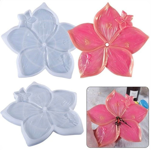 5” Kali Flower Clock Dial Mould