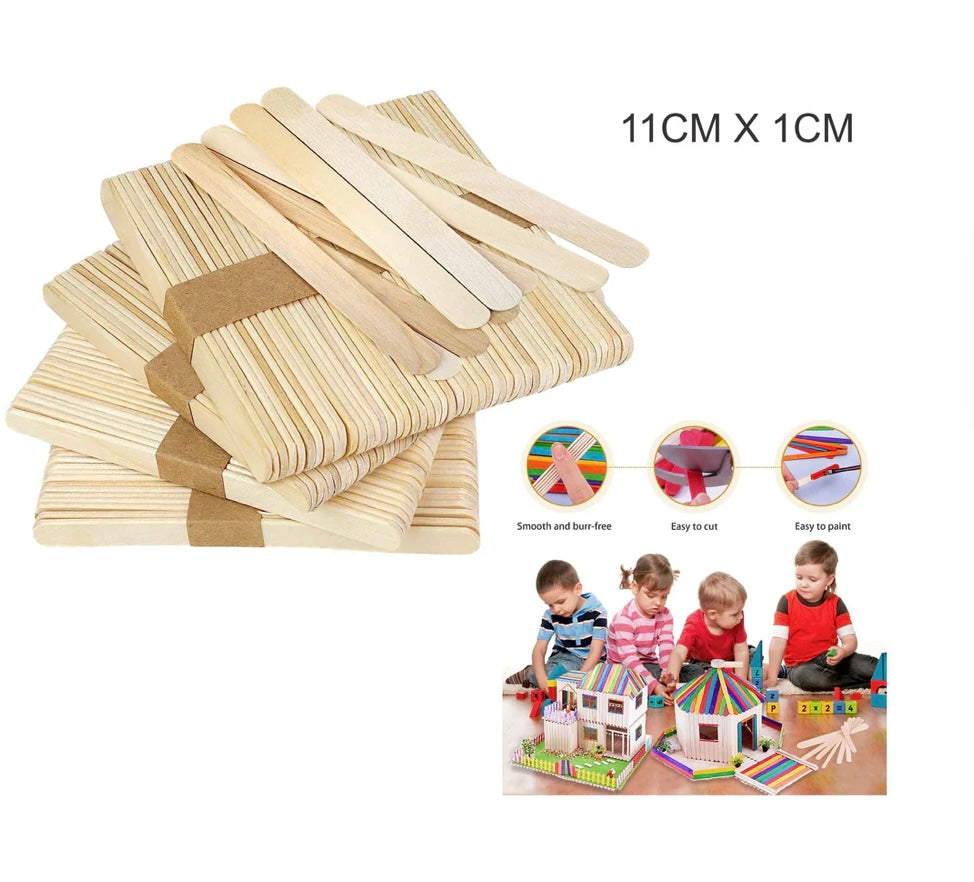 Natural Ice-Cream sticks