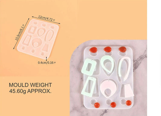 12 Cavity Pendant & Jwellery Mould