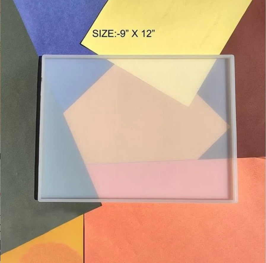 9x12” Rectangle Tray Mould