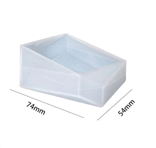 Rectangle Diamond Cut Paper Weight & Soap Mould