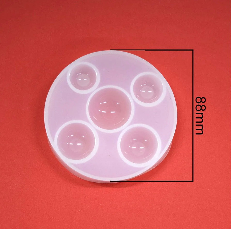 5 Cavity Semicircle Mould