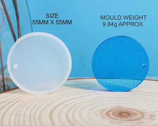 55Mm Round Keychain & Pendant Mould