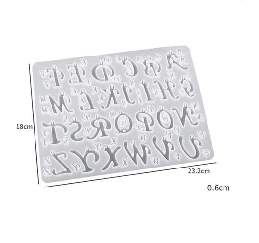 78 Cavity Alphabet Letter Mould