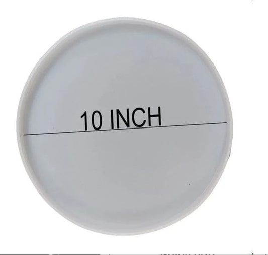 10” Plain Round Tray Mold (15mm deep)