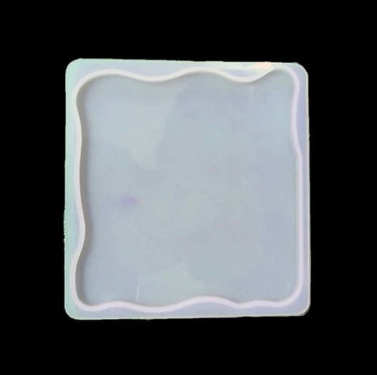 4” Square Zigzag Coaster Mould