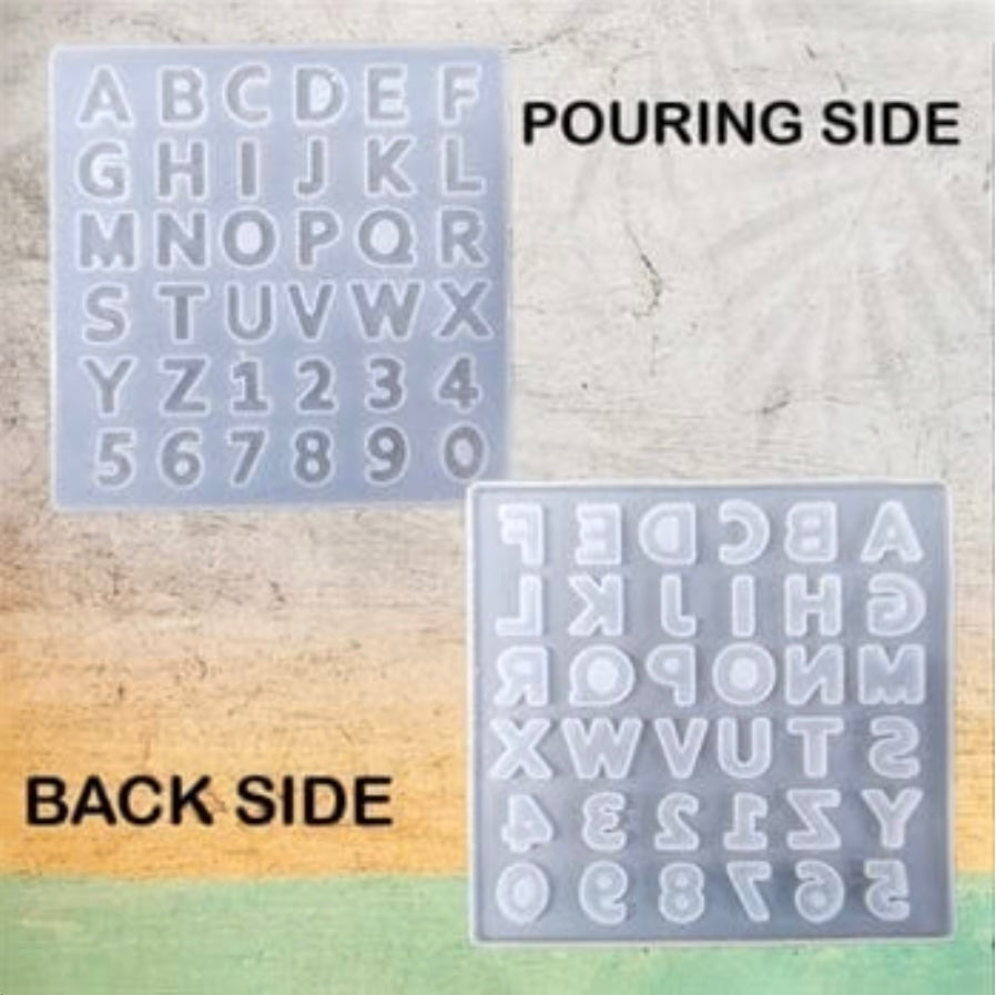 ABCD Alphabet Medium Mould