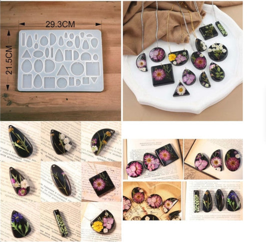 38 Cavity Jwellery,Keychain Mould